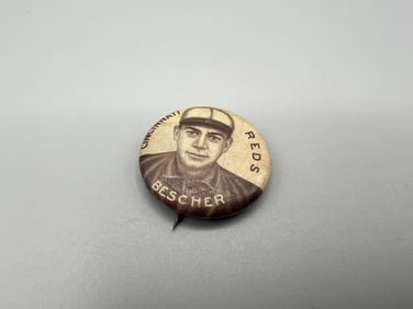 1910-12 Bob Bescher Sweet Caporal Pin
