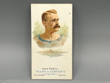 1888 N28 Allen & Ginter John McKay - Oarsmen