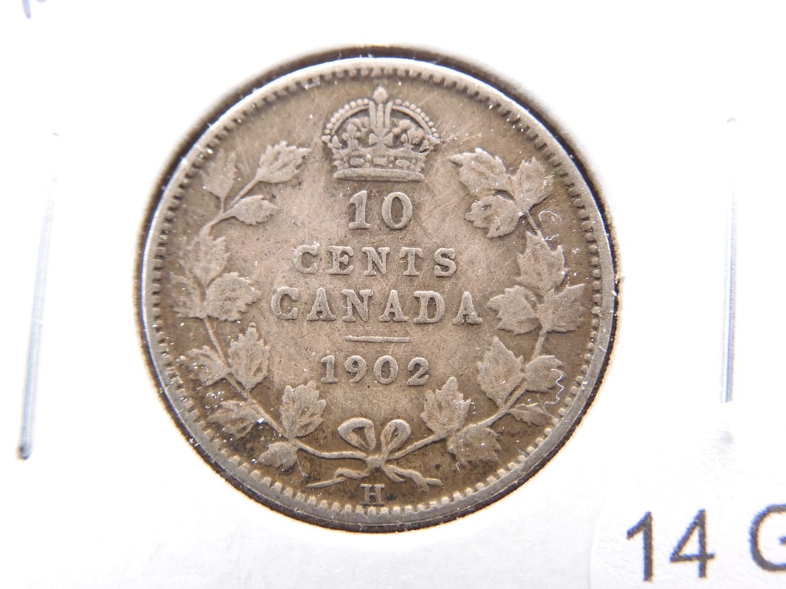 1902-H Canada 10 Cents. (1 of 3)