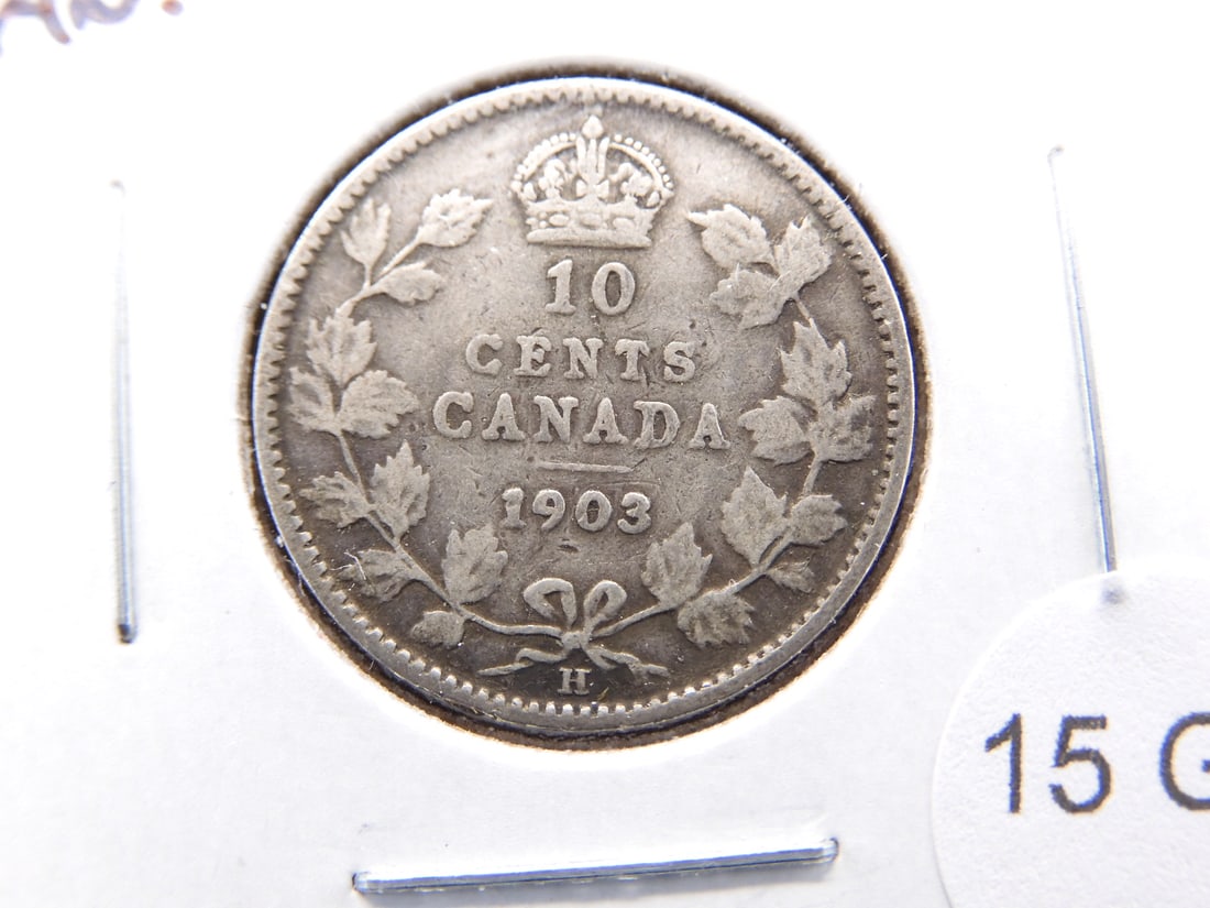 1903-H Canada 10 Cents. (1 of 3)