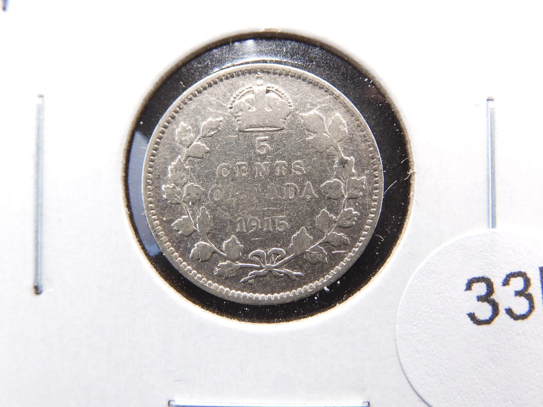 1915 Canada 5 Cents. (1 of 3)