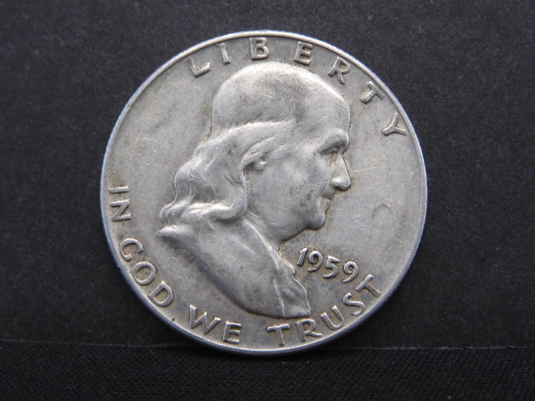 1959-D Franklin Half Dollar: 1959-D Franklin Half Dollar