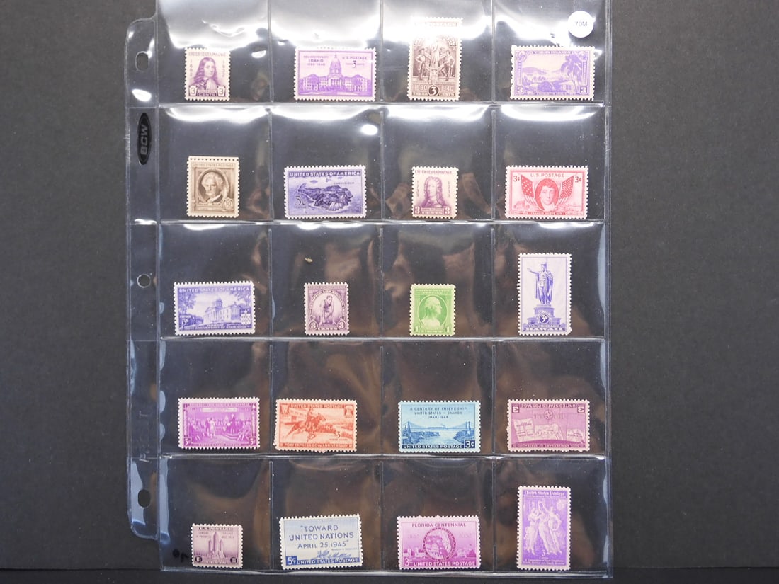 Sheet of Rare Mint Never Hinged U.S. Stamps (1 of 3)