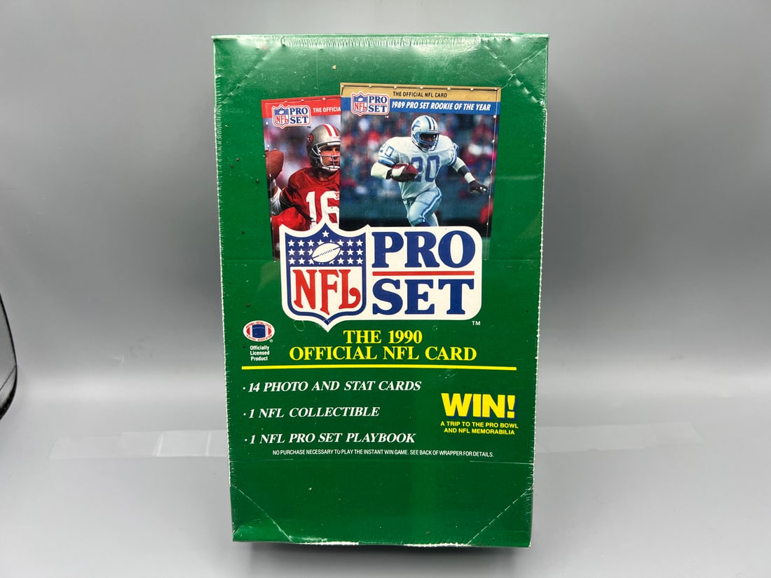 1990 Pro Set Football Sealed Wax Box (1 of 2)
