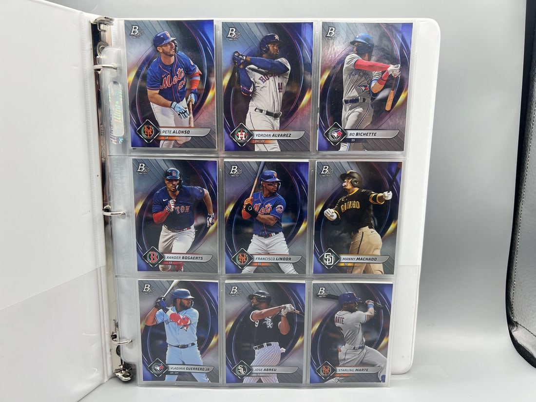 Binder of Assorted Baseball Cards W/ Lots of Stars (1 of 12)