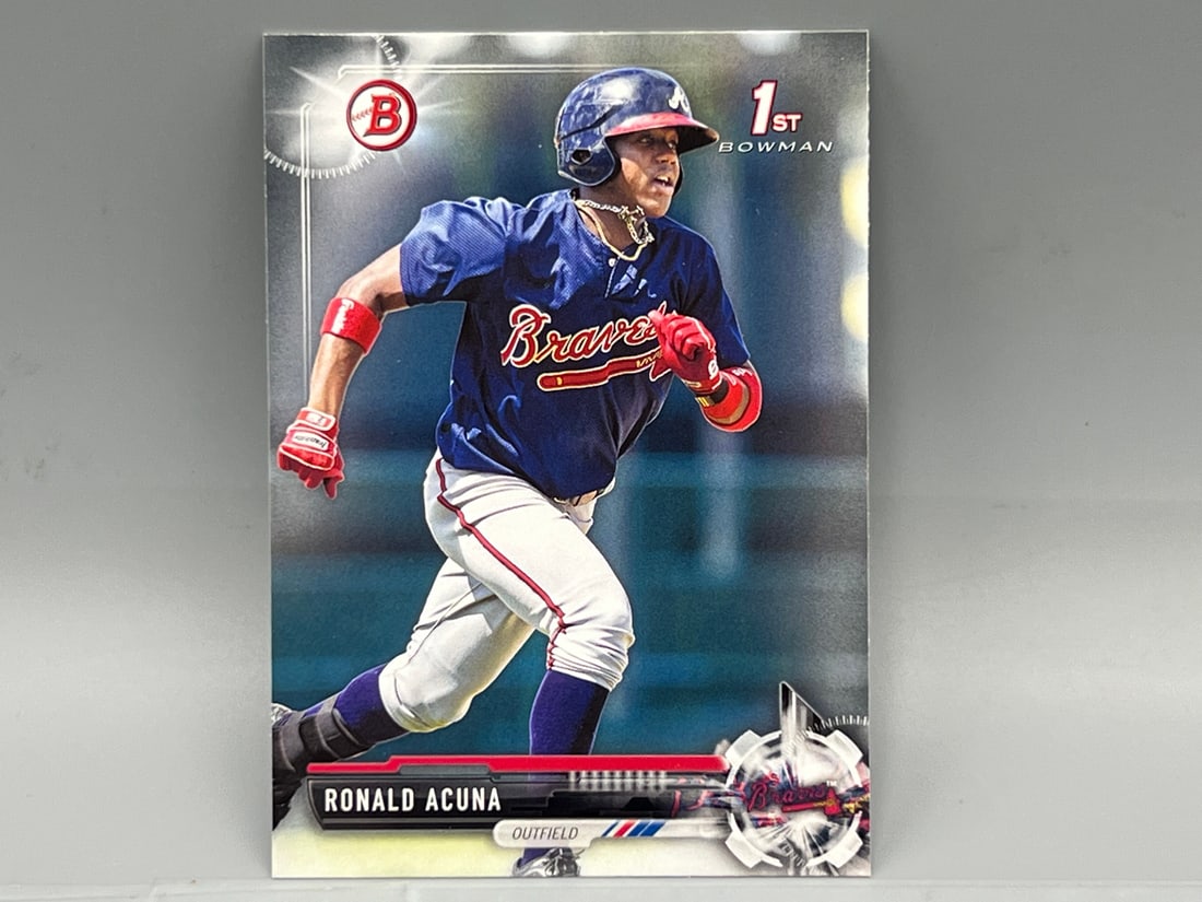2017 Bowman Ronald Acuna Jr. 1st Bowman Paper RC #BP127 (1 of 2)
