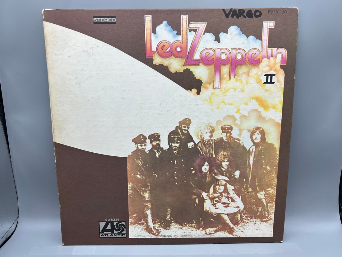 1969 Led Zeppelin II Vinyl Album (1 of 5)