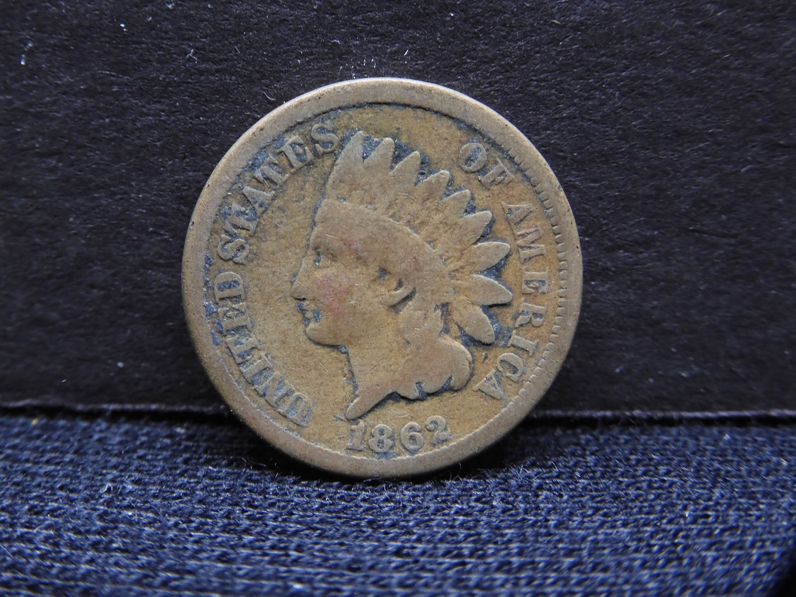 1862 Indian Head Cent C/N (1 of 2)