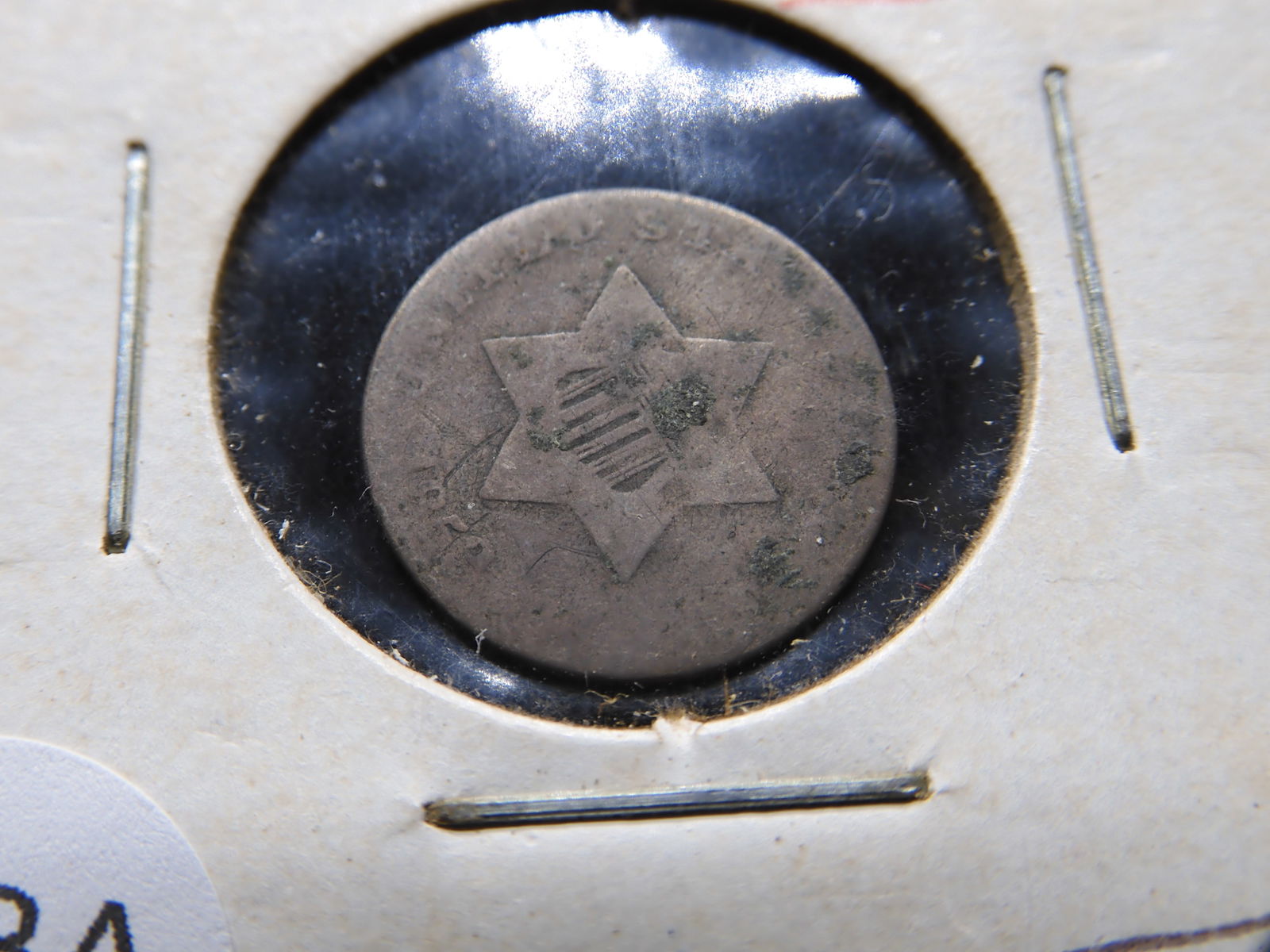 1853 Silver Three Cent Piece (1 of 3)