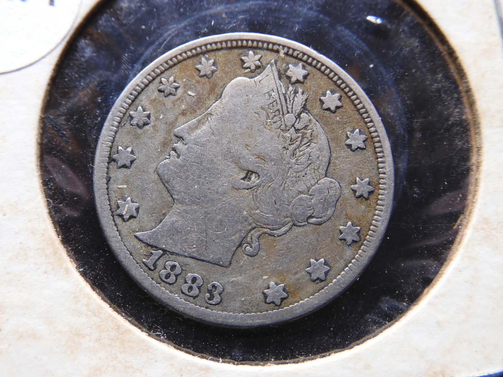 1883 w/o Cents Liberty V Nickel: 1883 w/o Cents Liberty V Nickel