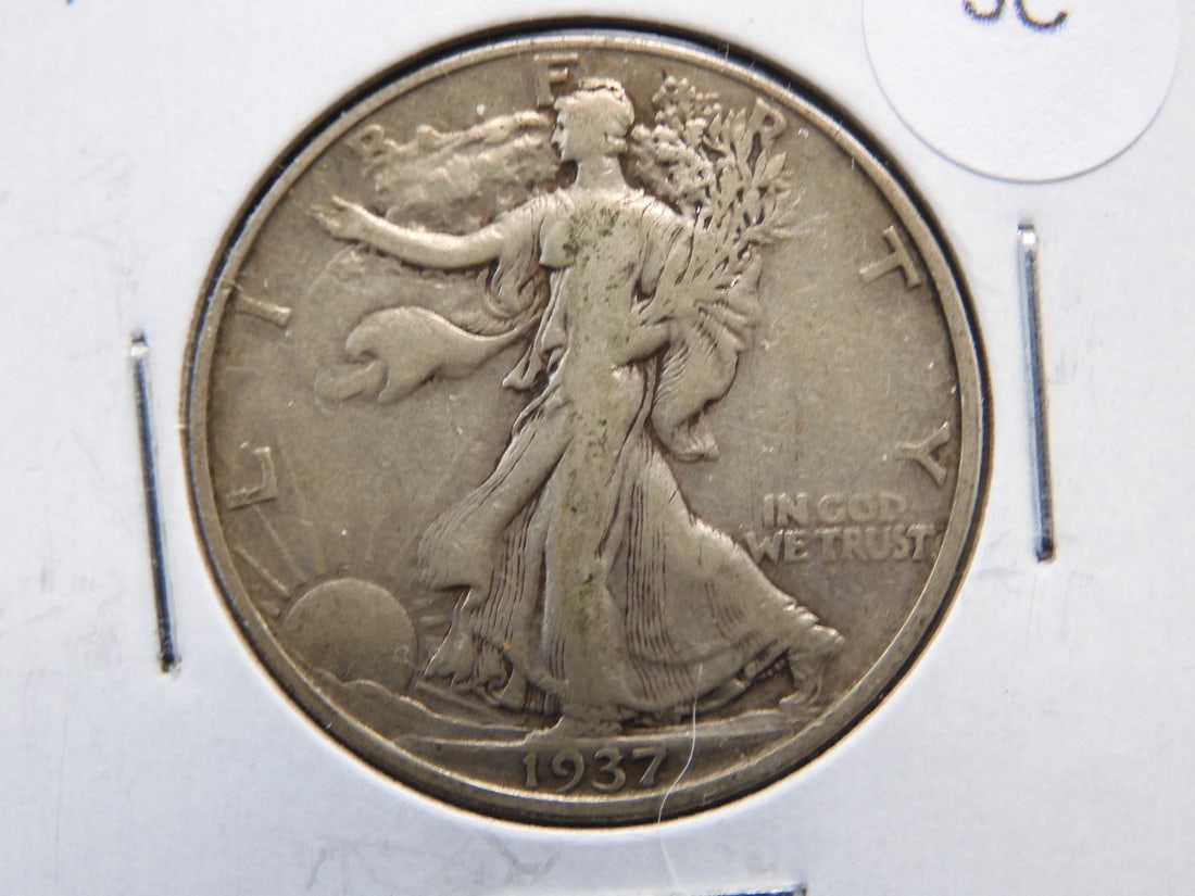 1937 Walking Liberty Half Dollar: 1937 Walking Liberty Half Dollar