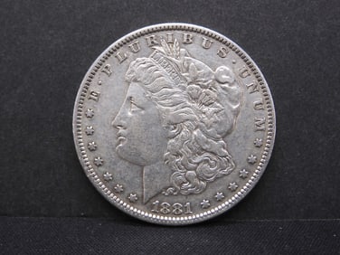 1881-O Morgan Silver Dollar