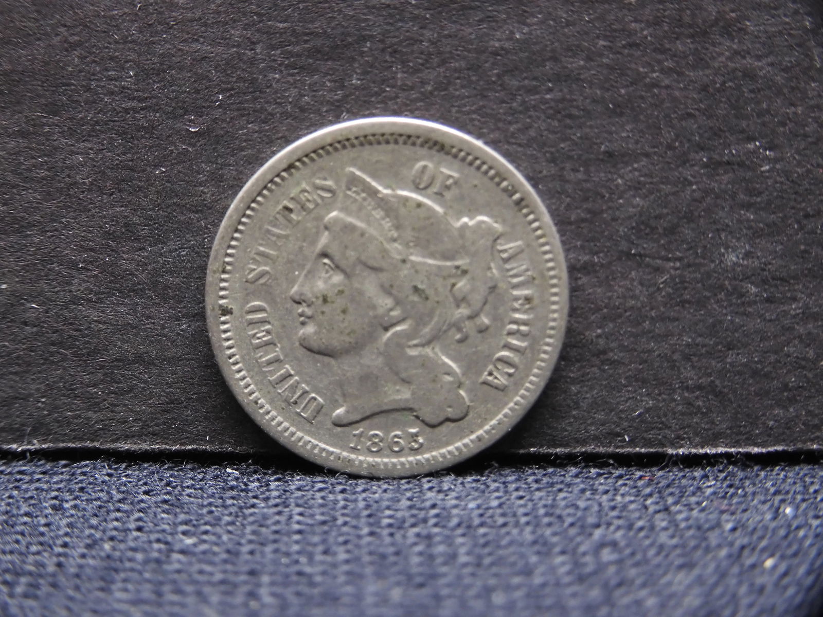 1865 U.S. 3 Cent Nickel (1 of 2)