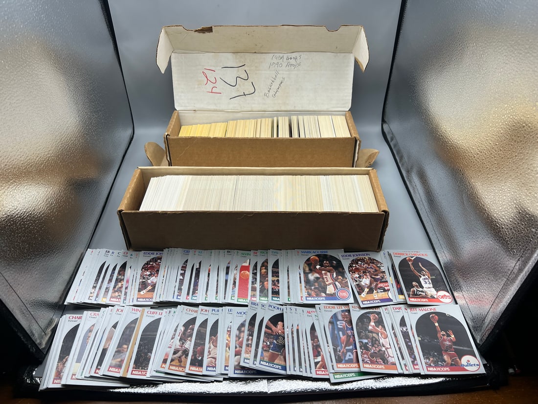 Lot of (2) Boxes of Assorted Basketball Cards W/ Some Stars - Varying Conditions (1 of 5)