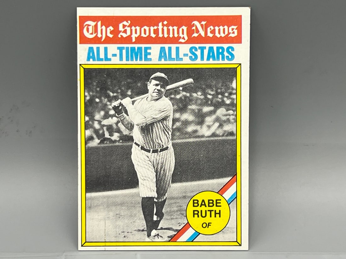 1976 Topps #345 Babe Ruth All-Time All-Stars: 1976 Topps #345 Babe Ruth All-Time All-Stars