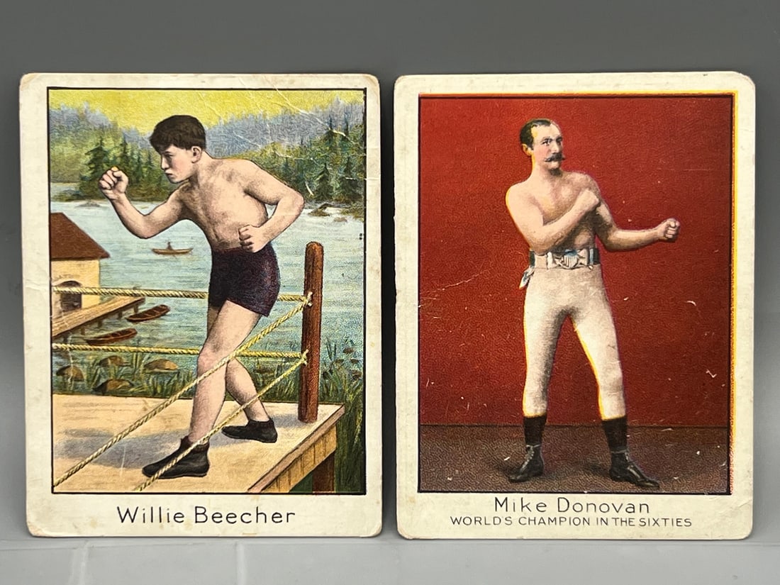 1910 T220 Champions Lot with Mike Donovan & Willie Beecher: 1910 T220 Champions Lot with Mike Donovan & Willie Beecher