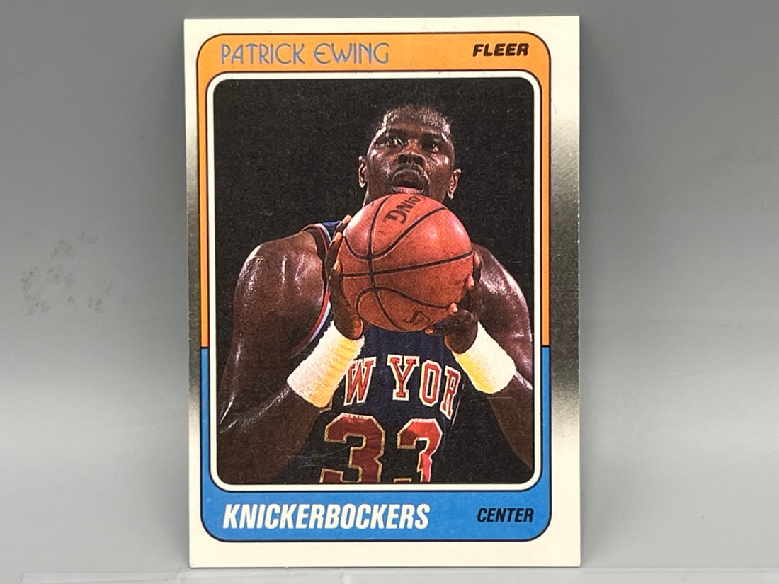 1988 Fleer #80 Patrick Ewing (1 of 2)