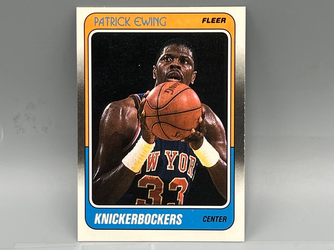 1988 Fleer #80 Patrick Ewing (1 of 2)