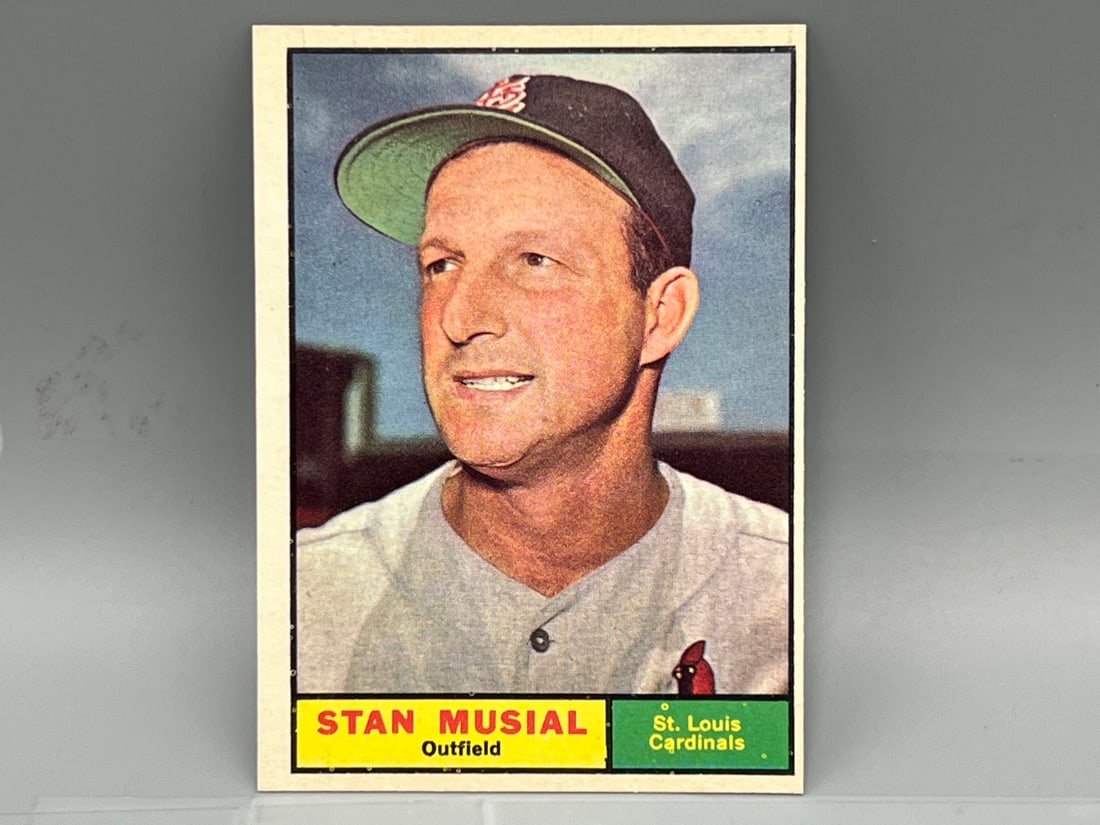1961 Topps #290 Stan Musial (1 of 3)