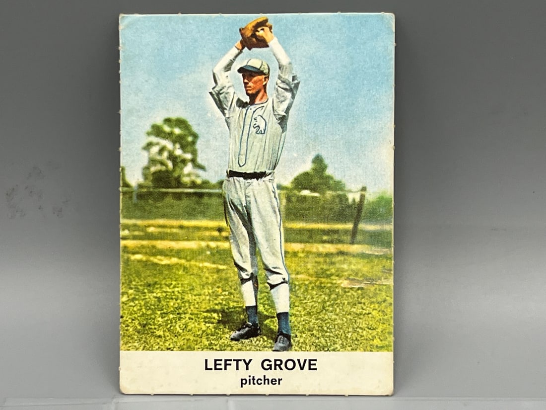 1961 Golden Press Set Break #17 Lefty Grove: 1961 Golden Press Set Break #17 Lefty Grove