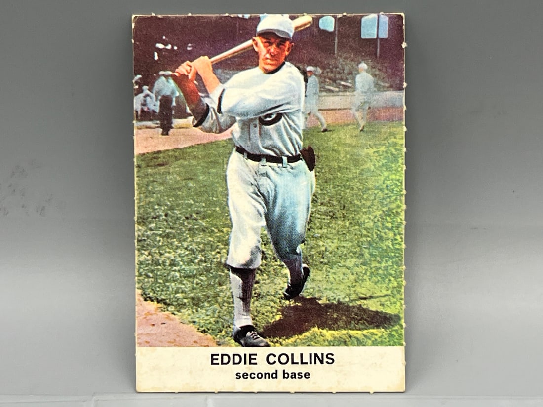 1961 Golden Press Set Break #28 Eddie Collins: 1961 Golden Press Set Break #28 Eddie Collins