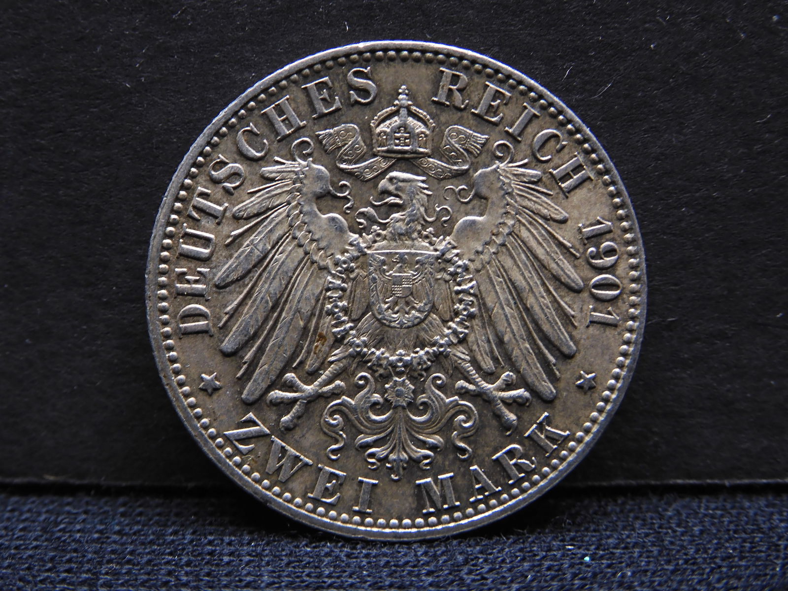 1701-1901 Prussia German State 2 Mark Coin.  200 Years Kingdom Of Prussia.  Portraits Of Frederick I (1 of 2)