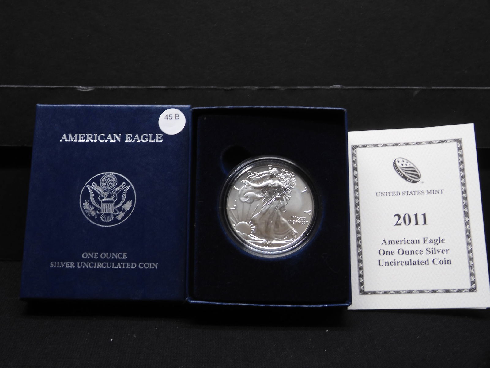 2011-W Uncirculated American Silver Eagle (1 of 4)