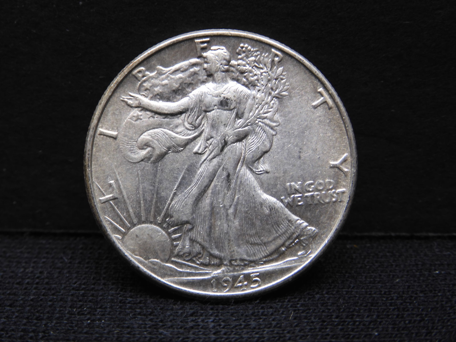 1945 Walking Liberty Half Dollar: 1945 Walking Liberty Half Dollar
