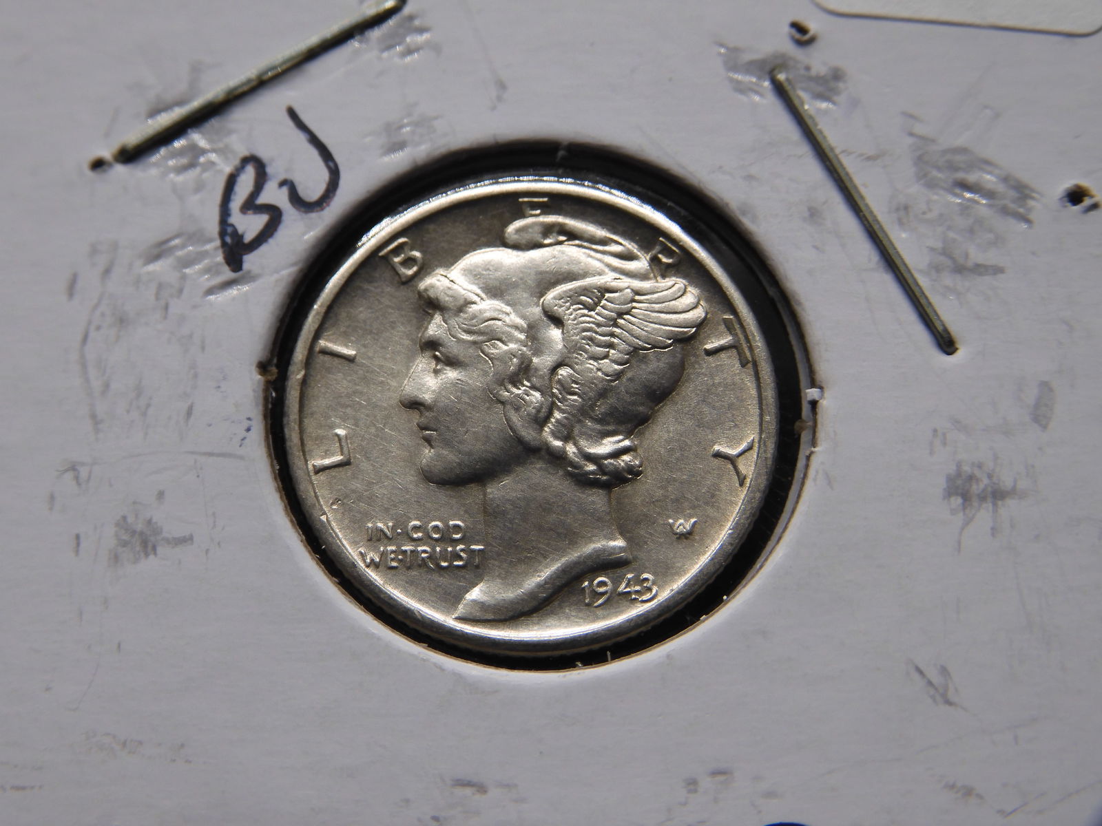 1943-D Silver Mercury Dime (1 of 3)