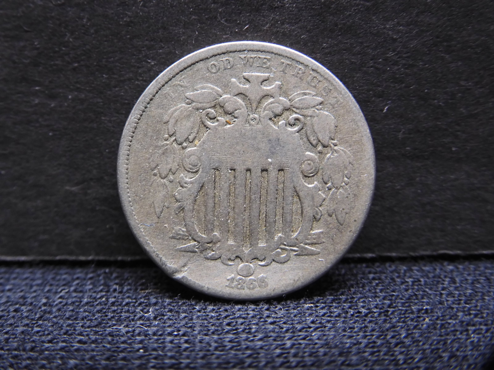 1866 Shield Nickel: 1866 Shield Nickel