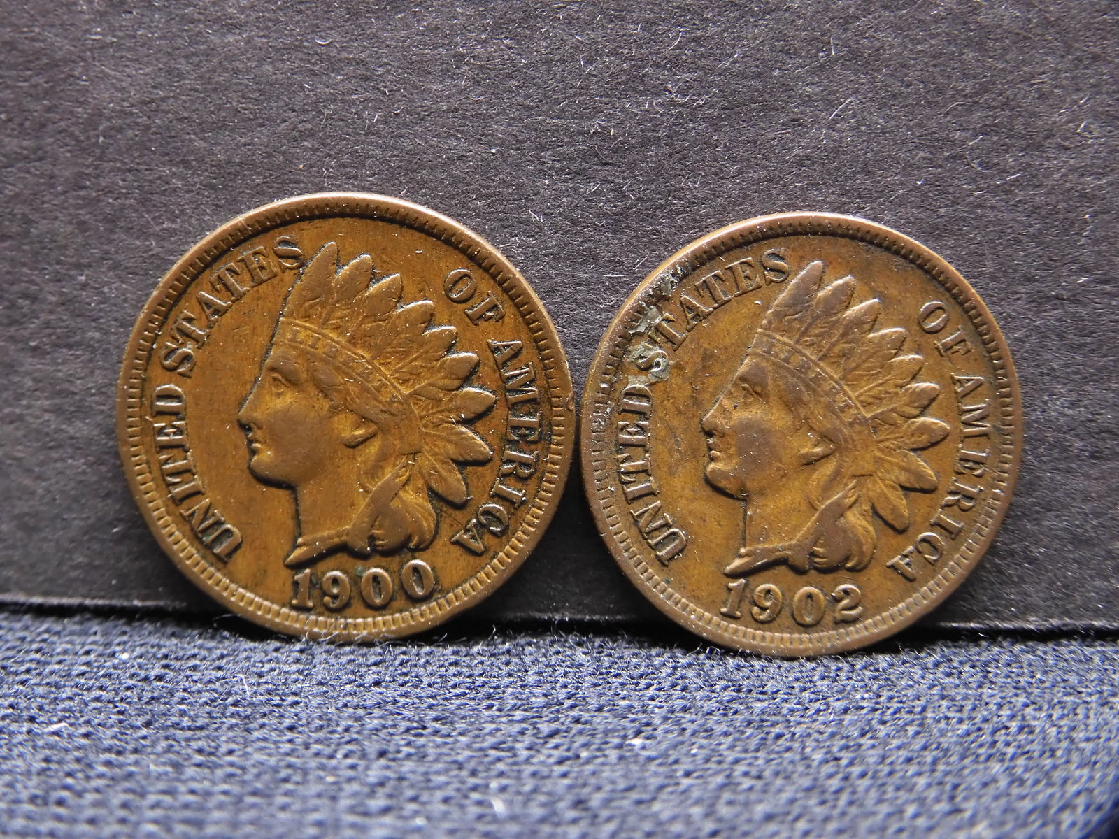 1900/1902 Indian Head Cents, High Grades (1 of 2)