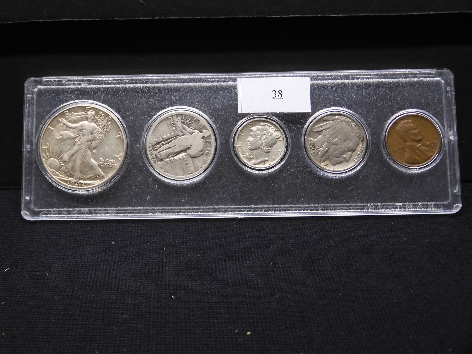 Nice Type Set of Various Dated Coins - 5 Coins (1 of 2)