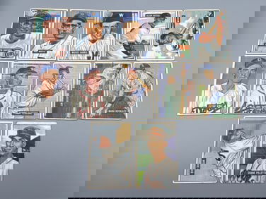 Lot of 12 - 1951 Bowman - Scarce High Numbers - Varying Conditions