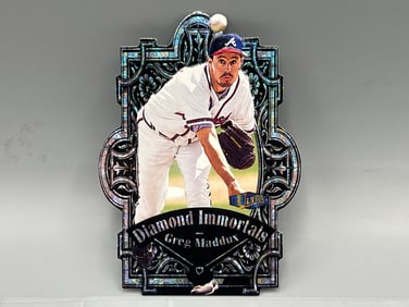 1998 Fleer Ultra Diamond Immortals Greg Maddux Die Cut Insert - Tough insert set
