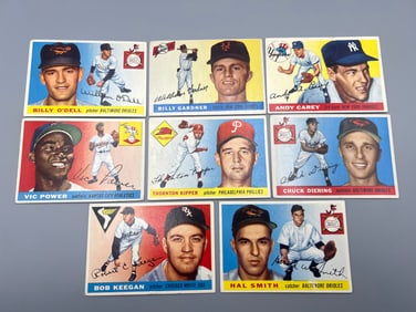 Lot of 8 - 1955 Topps - Varying Conditions