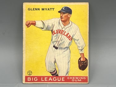 1933 Goudey Glenn Myatt