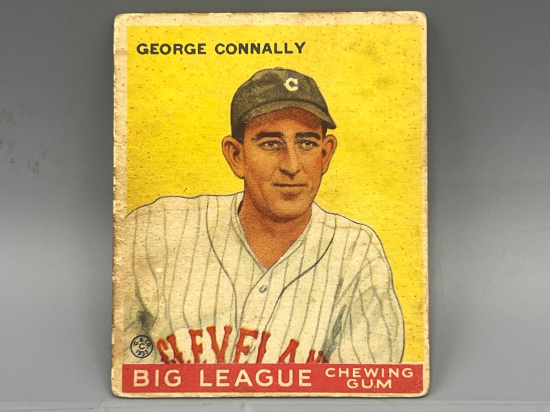 1933 Goudey George Connally: 1933 Goudey George Connally