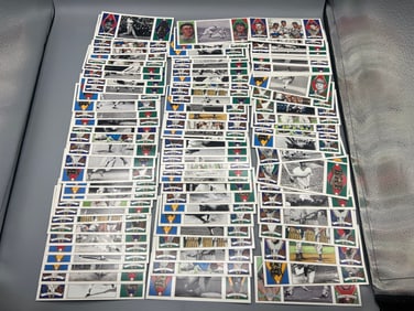 Lot of 95 - 1993 Upper Deck Bat Triple Folders