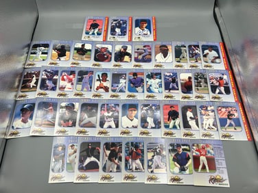 2000 Royal Rookies Baseball Complete 40 Card Set W/ 3 Autos - Ken Griffey Jr Checklist