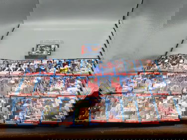 Lot of 87 - 1988 Donruss Baseball Stars and HOF - Ryan/Ripken/Maddux/Puckett/Others