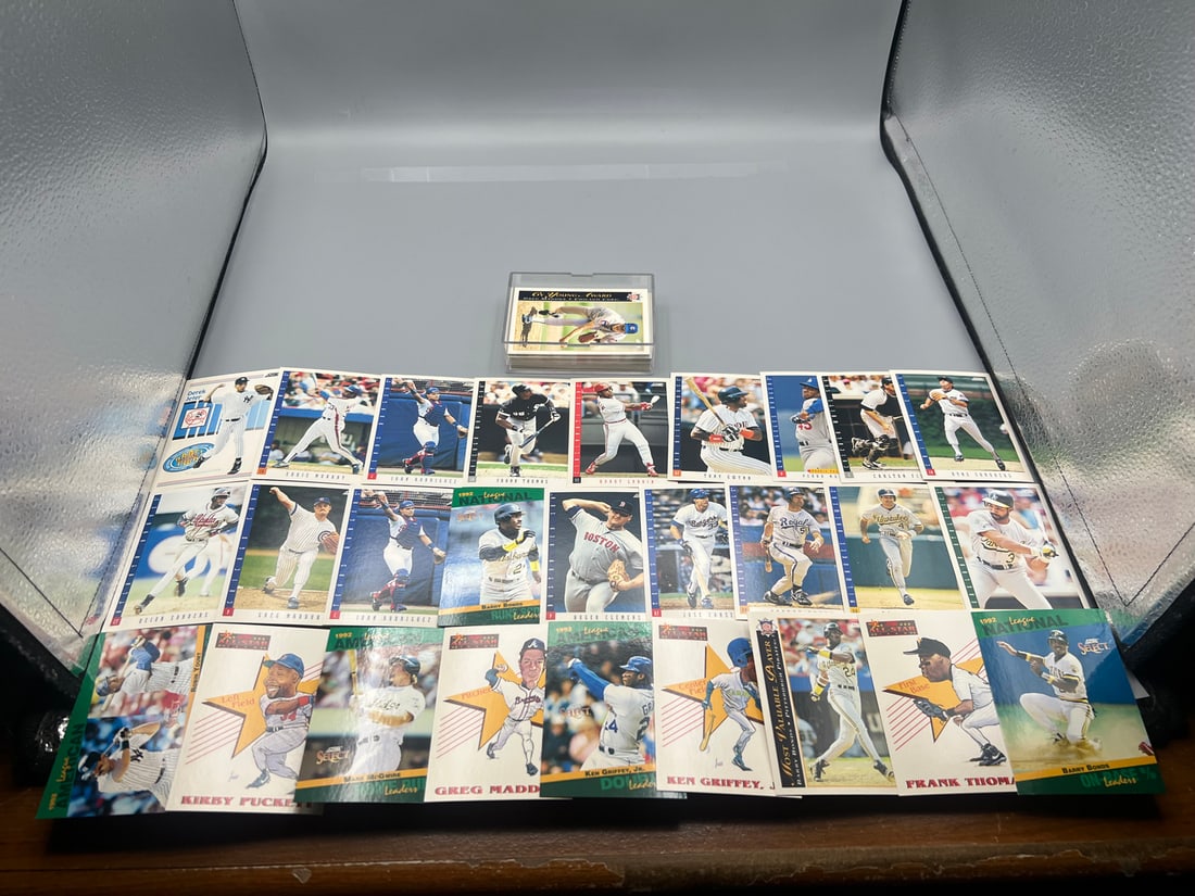 Lot of 57 - 1993 Score Baseball - Derek Jeter RC and Other HOF's (1 of 6)