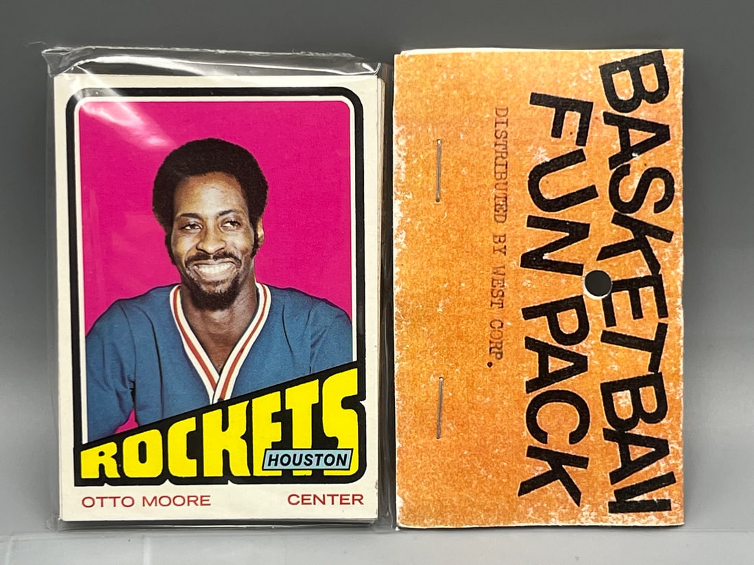West Corp. Cello Fun Pack Repack 1972-73 Topps Basketball Unopened Pack W/ Nate Archibald On Back: West Corp. Cello Fun Pack Repack 1972-73 Topps Basketball Unopened Pack W/ Nate Archibald On Back