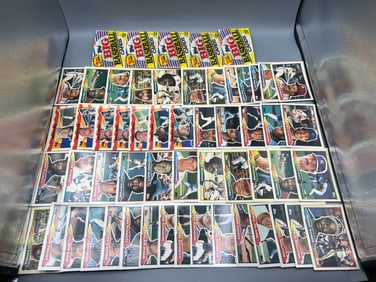 Lot of 53 - Single HOF and Stars and 5 Unopened Packs - Topps Big Baseball Cards