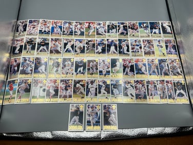 2000 Pacific Private Stock Action Mini Baseball Complete 60 Card Set