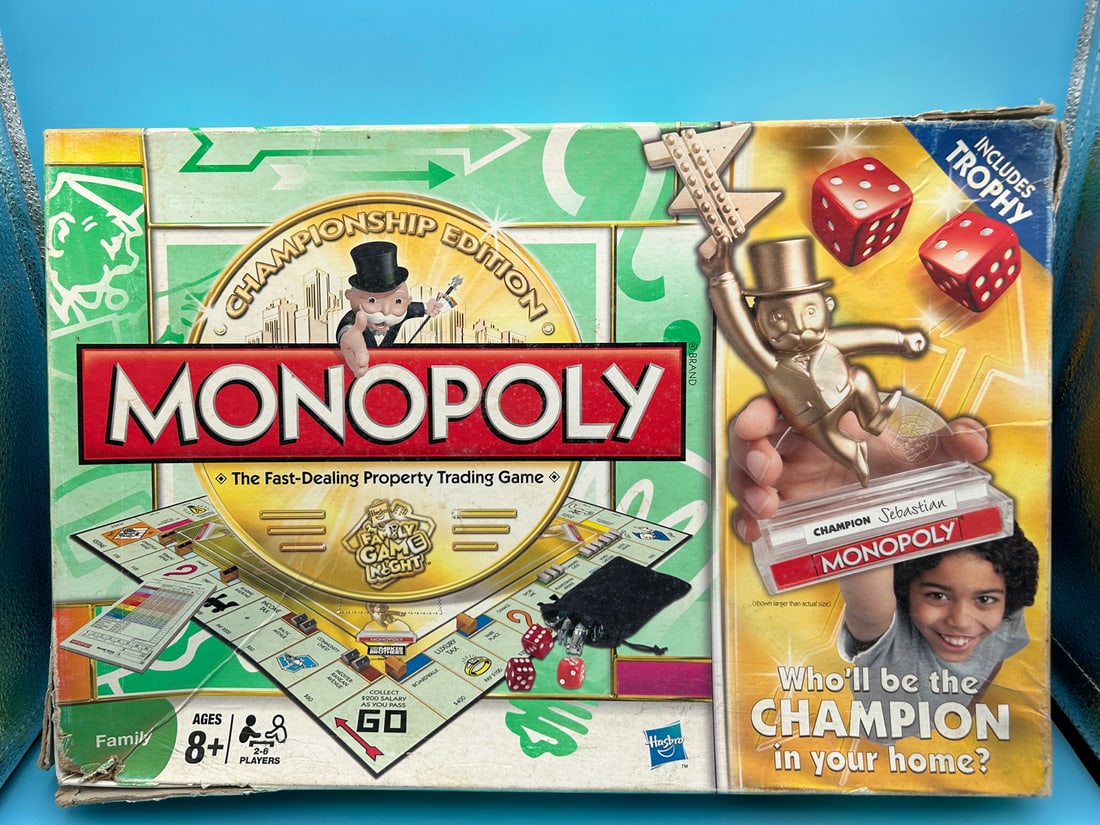 Monopoly Championship Edition - unchecked for completeness: Monopoly Championship Edition - unchecked for completeness