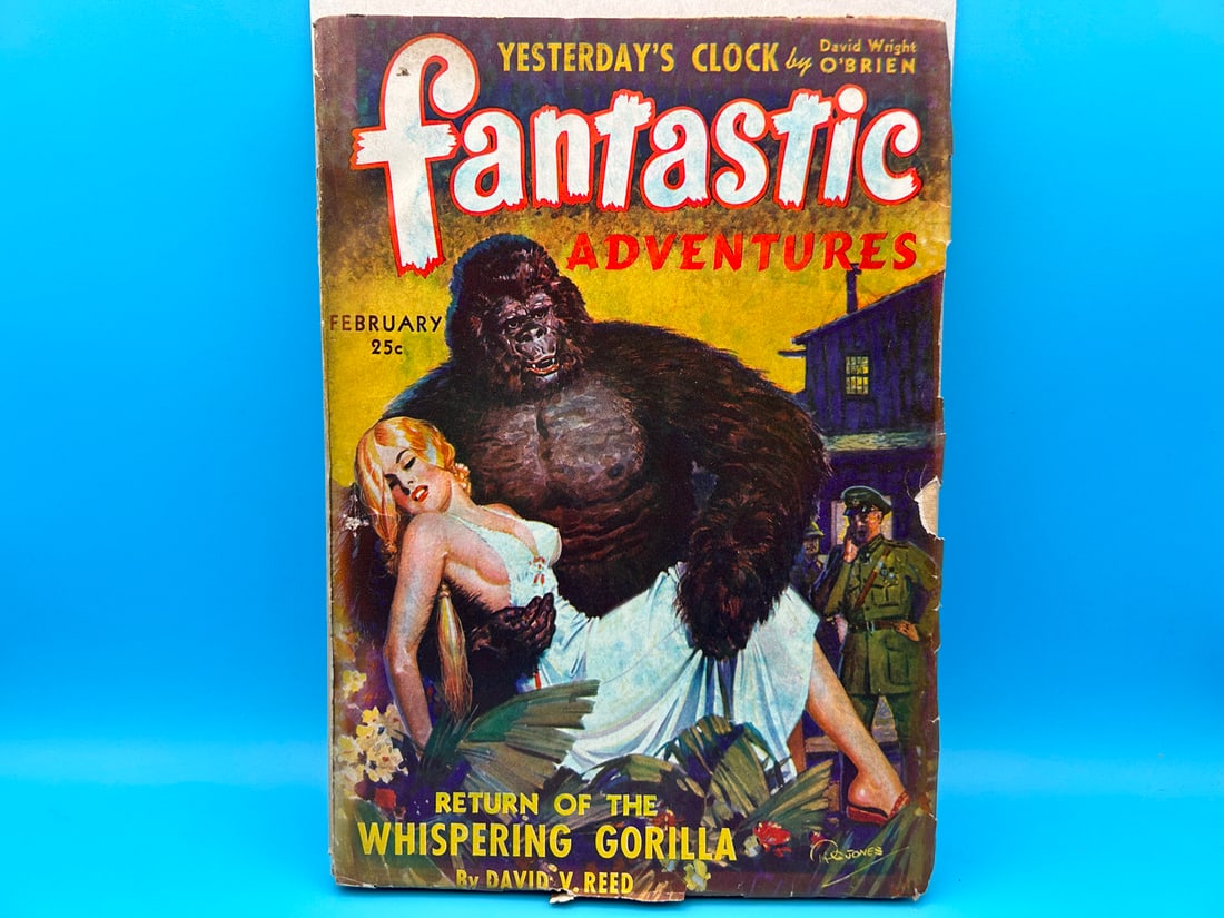 Fantastic Adventures Pulp V5 #2 February 1943 - Return of the Whispering Gorilla: Fantastic Adventures Pulp V5 #2 February 1943 - Return of the Whispering Gorilla