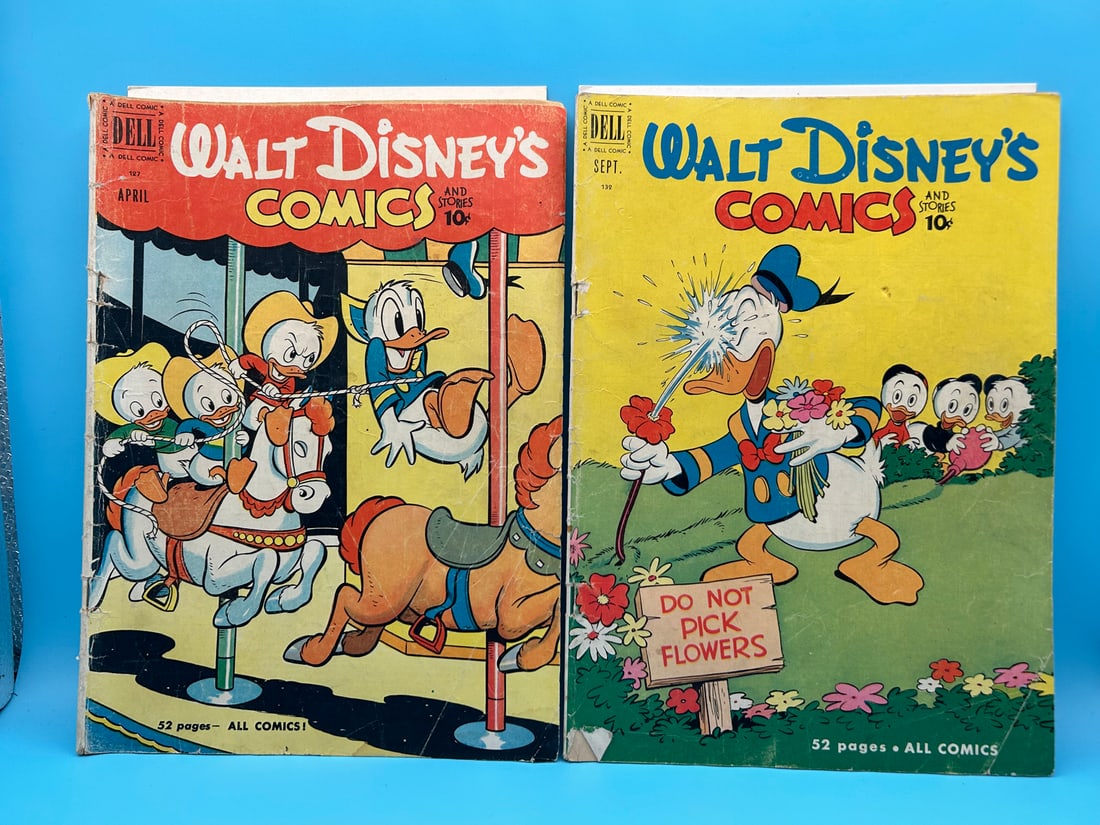 Walt Disney Comics and Stories #127 & 132 (1 of 9)