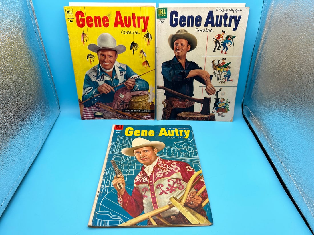 Gene Autry Comics Lot of 3 (1 of 13)
