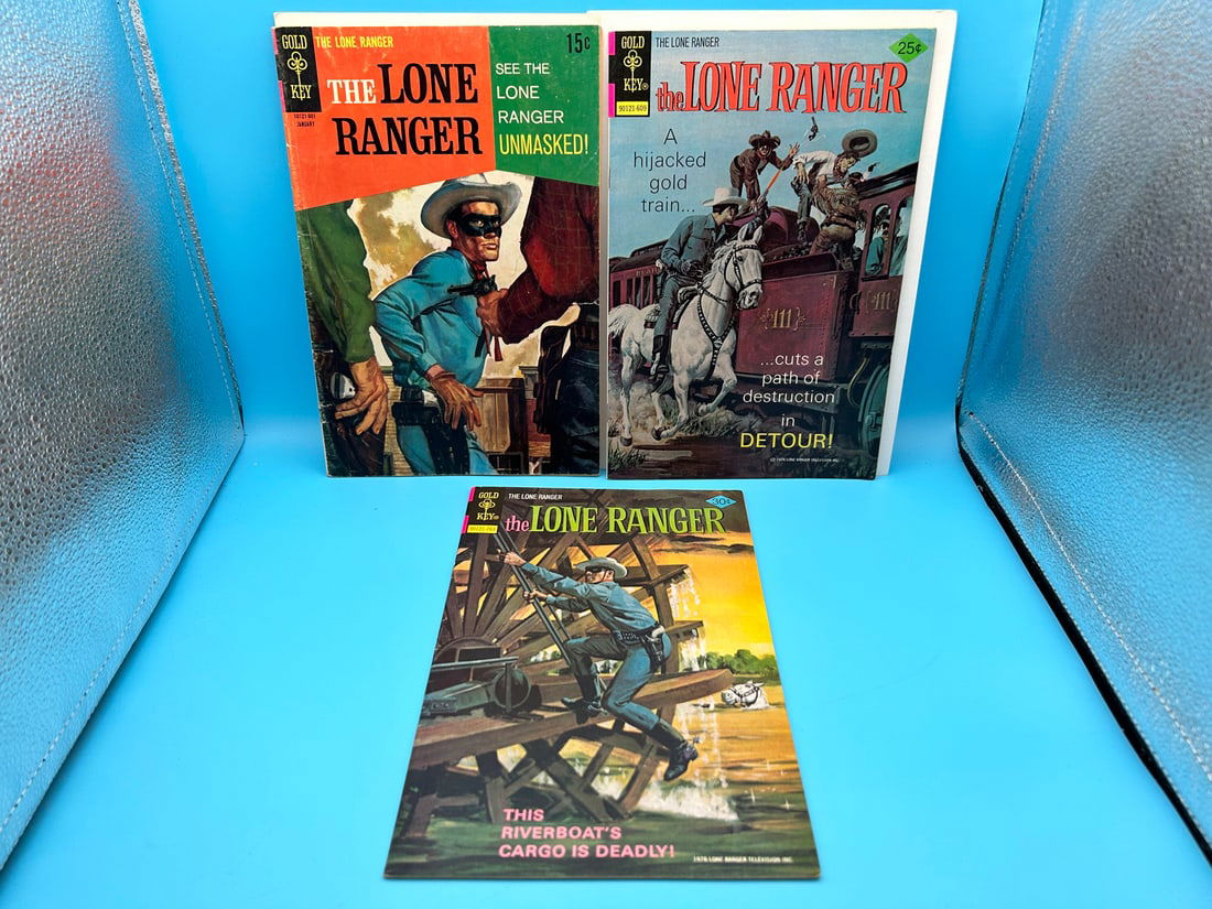 The Lone Ranger lot of 3 Comics (1 of 14)