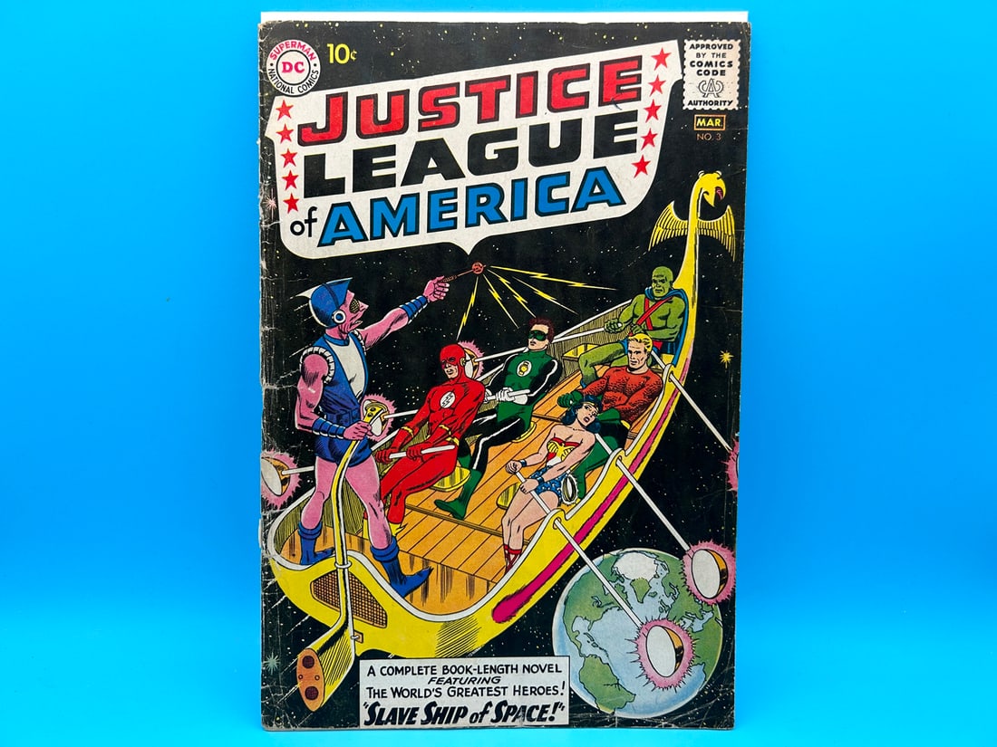 Justice League of America #3 - 1st app of Kanjar Ro, Kromm, Hyathis and Sayyar (1 of 4)